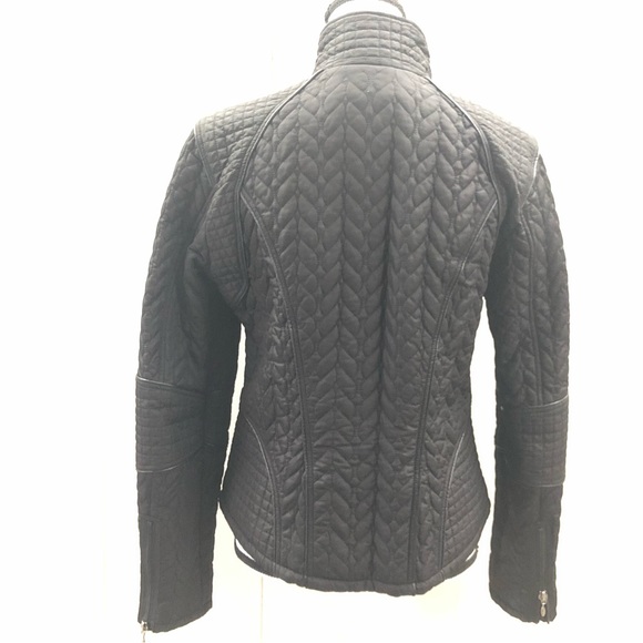 HARLEY Davidson Sz M Black Quilted Jacket - Picture 5 of 16